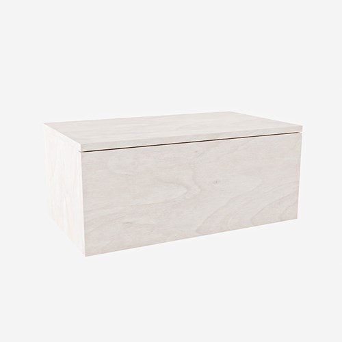 ALAN módulo mueble de baño 1 cajón 70cm color Underlayment Melamina.