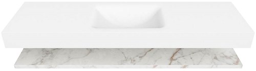 Badmeubel ALAN Planchet 2 Carrara CLOUD Talc Set11 0054-3