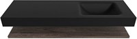 Badmeubel ALAN Planchet 2 DarkBrown CLOUD Urban Set11 0052-3