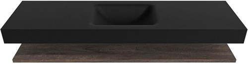 Badmeubel ALAN Planchet 2 DarkBrown CLOUD Urban Set11 0062-3