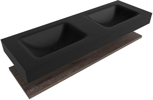 Badmeubel ALAN Planchet 2 DarkBrown CLOUD Urban Set12 0045-2