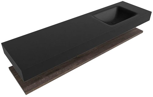 Badmeubel ALAN Planchet 2 DarkBrown CLOUD Urban Set12 0064-2