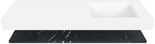 Badmeubel ALAN Planchet 2 Marquina CLOUD Talc Set11 0048-3