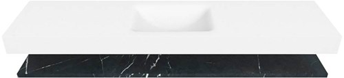 Badmeubel ALAN Planchet 2 Marquina CLOUD Talc Set11 0082-3