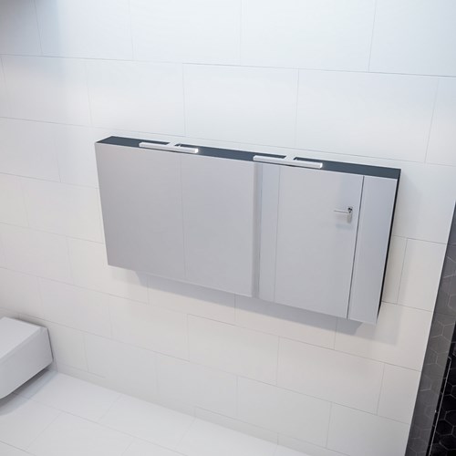 CUBB Camerino 150x70x16cm color Urban con 3 puertas.