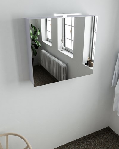 CUBB Camerino 80x70x16cm color Cale con 2 puertas.