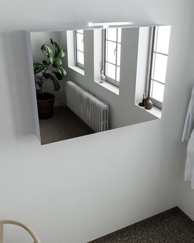 CUBB Camerino 100x70x16cm color Cale con 2 puertas.