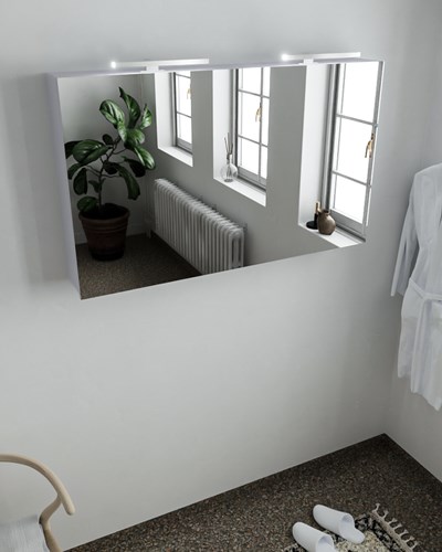 CUBB Camerino 120x70x16cm color Cale con 2 puertas.
