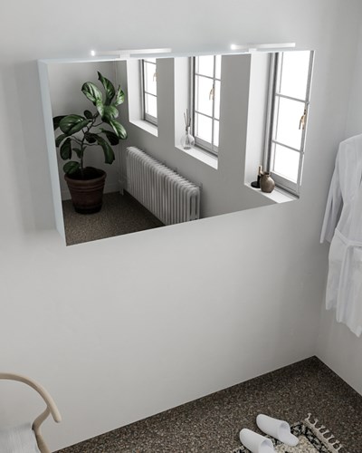 CUBB Camerino 120x70x16cm color Clay con 2 puertas.