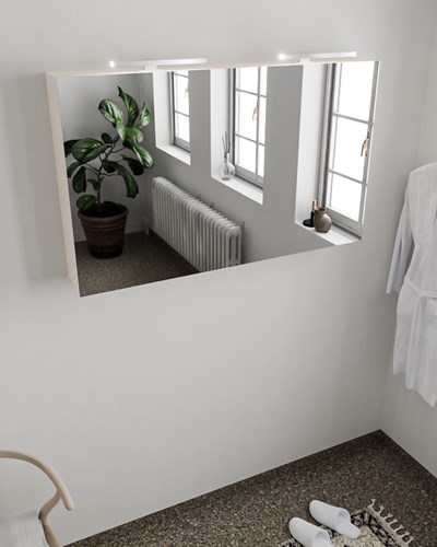 CUBB Camerino 120x70x16cm color Linen con 2 puertas.