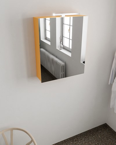 CUBB Camerino 60x70x16cm color Ocher con 1 puerta.