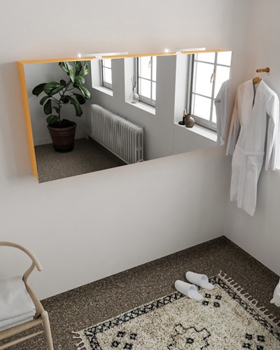 CUBB Camerino 150x70x16cm color Ocher con 3 puertas.