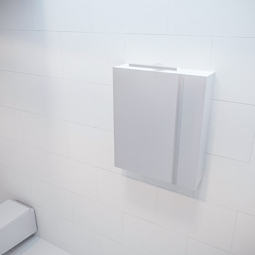CUBB Camerino 60x70x16cm color Talc con 1 puerta.