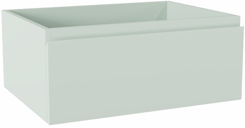 FOGE waschtischunterschrank 60cm 1 schublade farbe Greey 45cm tief.