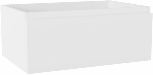 FOGE waschtischunterschrank 60cm 1 schublade farbe Talc 40cm tief.