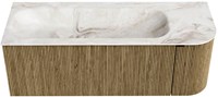 Badmeubel KURVE-DLUX Dusk Wastafel Frappe Set11 00044-1