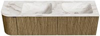 Badmeubel KURVE-DLUX Dusk Wastafel Frappe Set11 00079-1