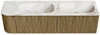 Badmeubel KURVE-DLUX Dusk Wastafel Frappe Set11 00091-1