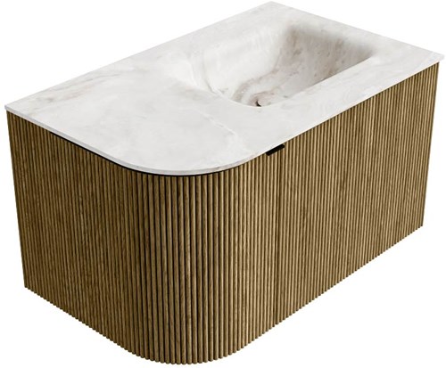 Badmeubel KURVE-DLUX Dusk Wastafel Frappe Set12 00007-2