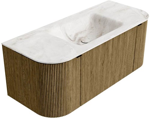 Badmeubel KURVE-DLUX Dusk Wastafel Frappe Set12 00013-2