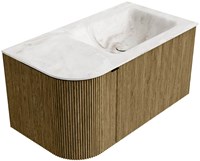 Badmeubel KURVE-DLUX Dusk Wastafel Frappe Set12 00015-2