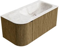 Badmeubel KURVE-DLUX Dusk Wastafel Frappe Set12 00019-2