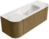 Badmeubel KURVE-DLUX Dusk Wastafel Frappe Set12 00033-2