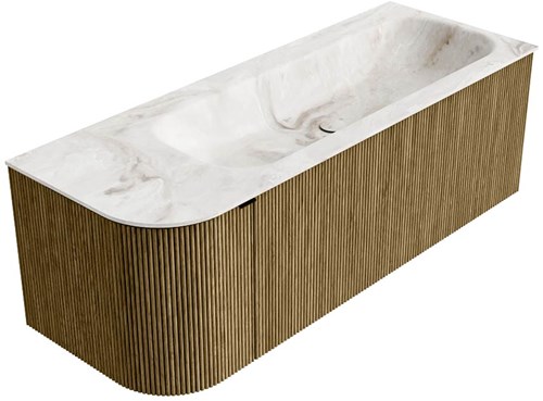 Badmeubel KURVE-DLUX Dusk Wastafel Frappe Set12 00047-2