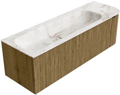 Badmeubel KURVE-DLUX Dusk Wastafel Frappe Set12 00064-2