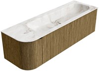 Badmeubel KURVE-DLUX Dusk Wastafel Frappe Set12 00067-2