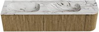 Badmeubel KURVE-DLUX Dusk Wastafel Glace Set11 00100-1