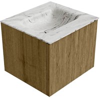 Badmeubel KURVE-DLUX Dusk Wastafel Glace Set12 00002-2