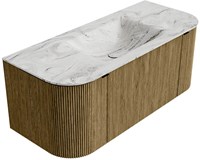 Badmeubel KURVE-DLUX Dusk Wastafel Glace Set12 00013-2