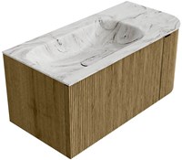 Badmeubel KURVE-DLUX Dusk Wastafel Glace Set12 00024-2
