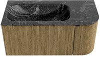 Badmeubel KURVE-DLUX Dusk Wastafel Lava Set11 00020-1