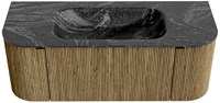 Badmeubel KURVE-DLUX Dusk Wastafel Lava Set11 00025-1