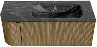 Badmeubel KURVE-DLUX Dusk Wastafel Lava Set11 00035-1