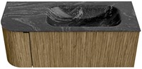 Badmeubel KURVE-DLUX Dusk Wastafel Lava Set11 00039-1