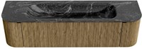 Badmeubel KURVE-DLUX Dusk Wastafel Lava Set11 00061-1