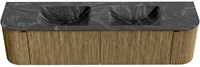 Badmeubel KURVE-DLUX Dusk Wastafel Lava Set11 00081-1