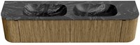 Badmeubel KURVE-DLUX Dusk Wastafel Lava Set11 00093-1