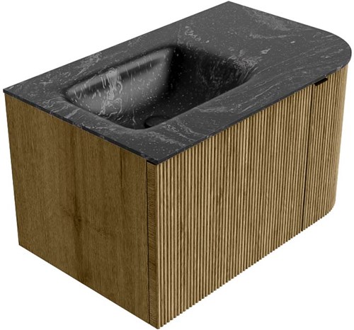 Badmeubel KURVE-DLUX Dusk Wastafel Lava Set12 00004-2