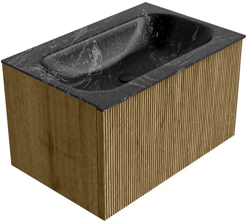 Badmeubel KURVE-DLUX Dusk Wastafel Lava Set12 00022-2