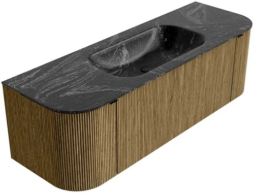 Badmeubel KURVE-DLUX Dusk Wastafel Lava Set12 00041-2