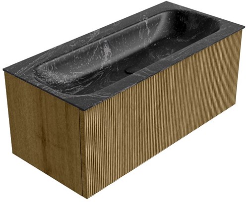 Badmeubel KURVE-DLUX Dusk Wastafel Lava Set12 00046-2