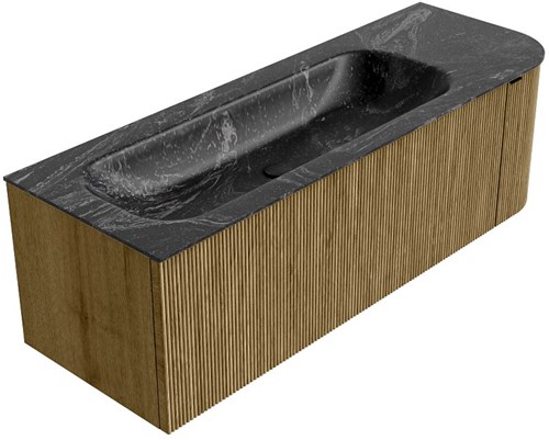 Badmeubel KURVE-DLUX Dusk Wastafel Lava Set12 00056-2
