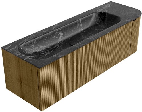 Badmeubel KURVE-DLUX Dusk Wastafel Lava Set12 00068-2