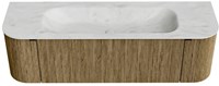 Badmeubel KURVE-DLUX Dusk Wastafel Opalo Set11 00045-1