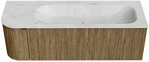 Badmeubel KURVE-DLUX Dusk Wastafel Opalo Set11 00051-1