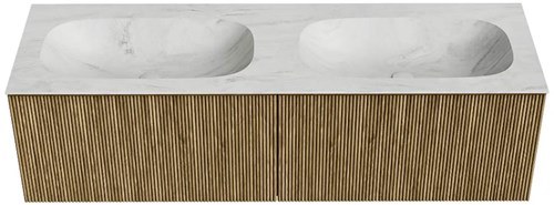 Badmeubel KURVE-DLUX Dusk Wastafel Opalo Set11 00094-1